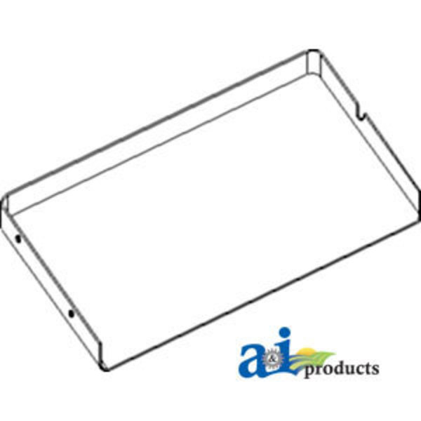A & I Products Cover, Battery Box; LH 13" x8" x1.5" A-L36958